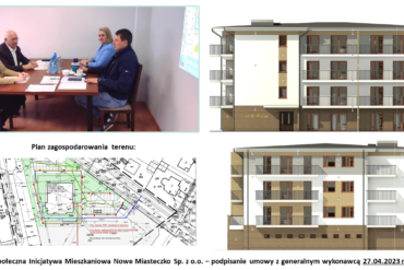 Trwa budowa budynku mieszkalnego w Nowym Miasteczku